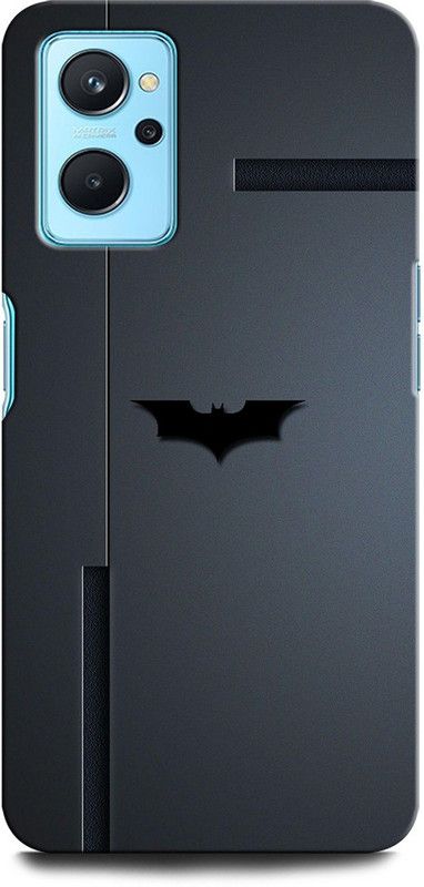 ORBIQE Back Cover for Realme 9i BATMAN, DARK KNIGHT, SUPERHERO, DC COMIC, BATMAN LOGO,  (Multicolor, Hard Case, Pack of: 1)