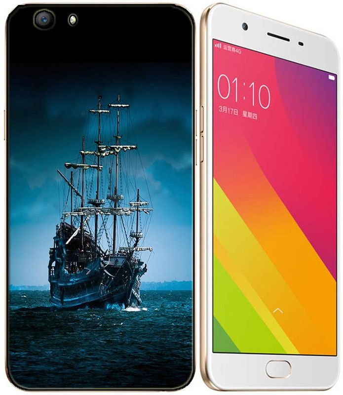 METOO Back Cover for Oppo F1S, Ship Designer Printed Back Cover, Print : 137  (Multicolor, Dual Protection, Silicon)