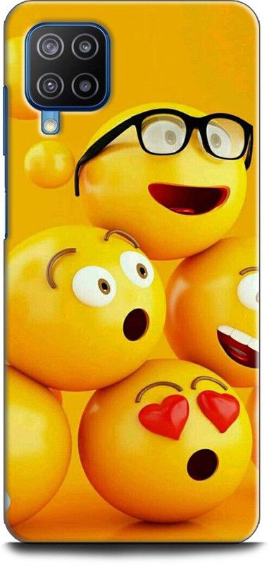 Afterglow Back Cover for SAMSUNG Galaxy F62 SMILEY, EMOJI, CUTE, FUNNY, SMILE  (Multicolor, Shock Proof, Pack of: 1)