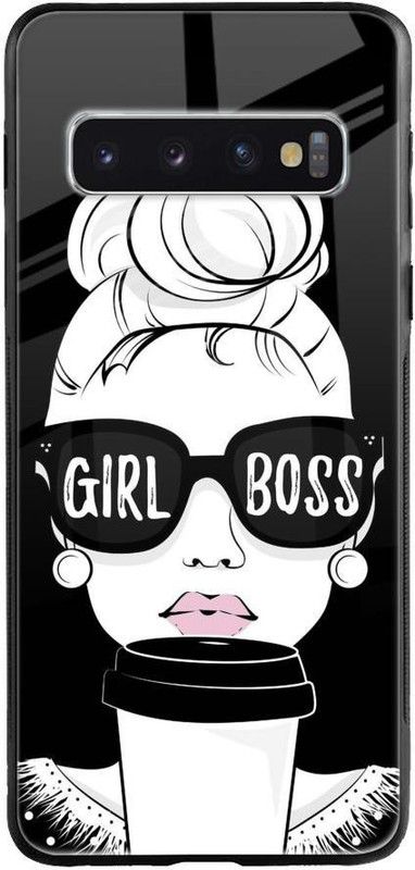 QRIOH Back Cover for Samsung Galaxy S10 Plus  (Multicolor, Grip Case, Silicon, Pack of: 1)
