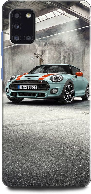 Afterglow Back Cover for SAMSUNG Galaxy A31 MINI COOPER, CARS, TUNING,  (Multicolor, Shock Proof, Pack of: 1)