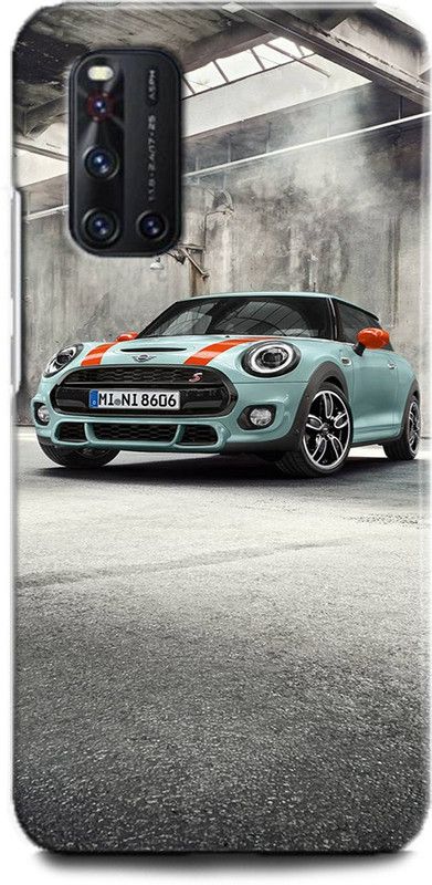 Afterglow Back Cover for Vivo V19 mini cooper, cars,tuning,  (Multicolor, Dual Protection, Pack of: 1)