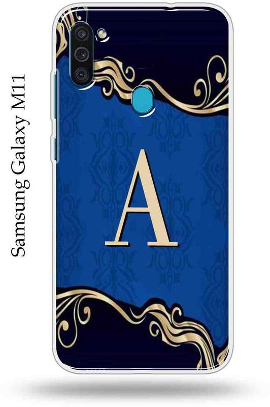 GAK Style Back Cover for Samsung Galaxy M11  (Blue, Beige, Silicon)