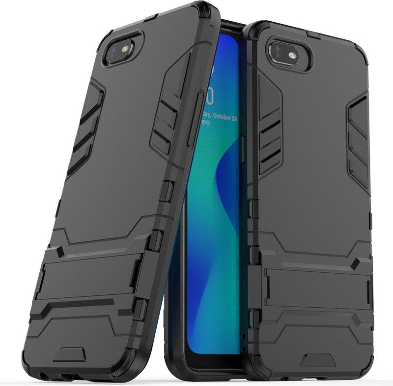 Mobile Mart Back Cover for Realme C2, Oppo A1K  (Black, Shock Proof, Pack of: 1)