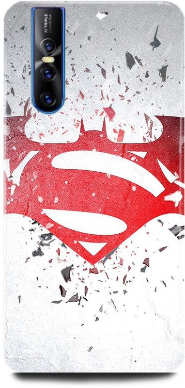 INDICRAFT Back Cover for Vivo V15 Pro, Vivo 1818, Superman, Printed  (Multicolor, Shock Proof)