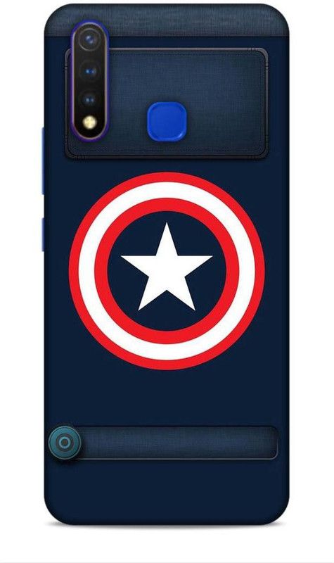 Printabulous Back Cover for Vivo Y19  (Multicolor)