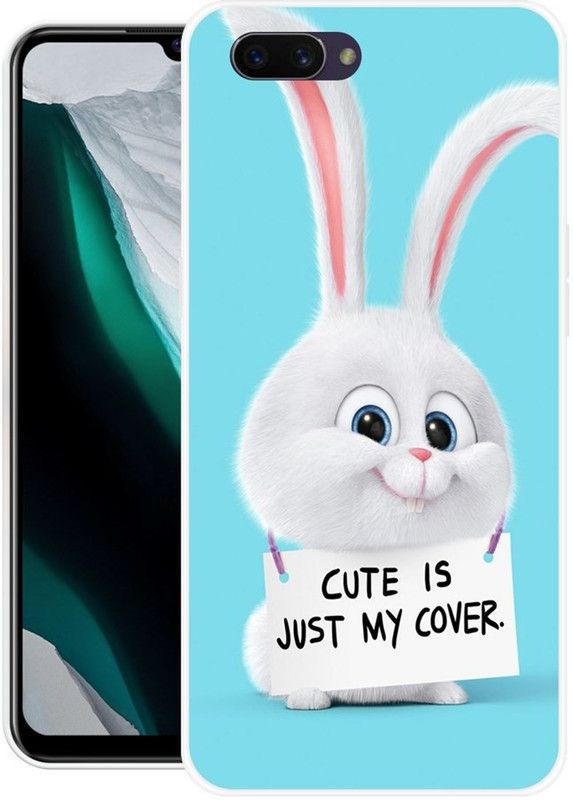 Pinkcity International Back Cover for Realme C1, Oppo A3s  (Multicolor, Dual Protection, Silicon, Pack of: 1)