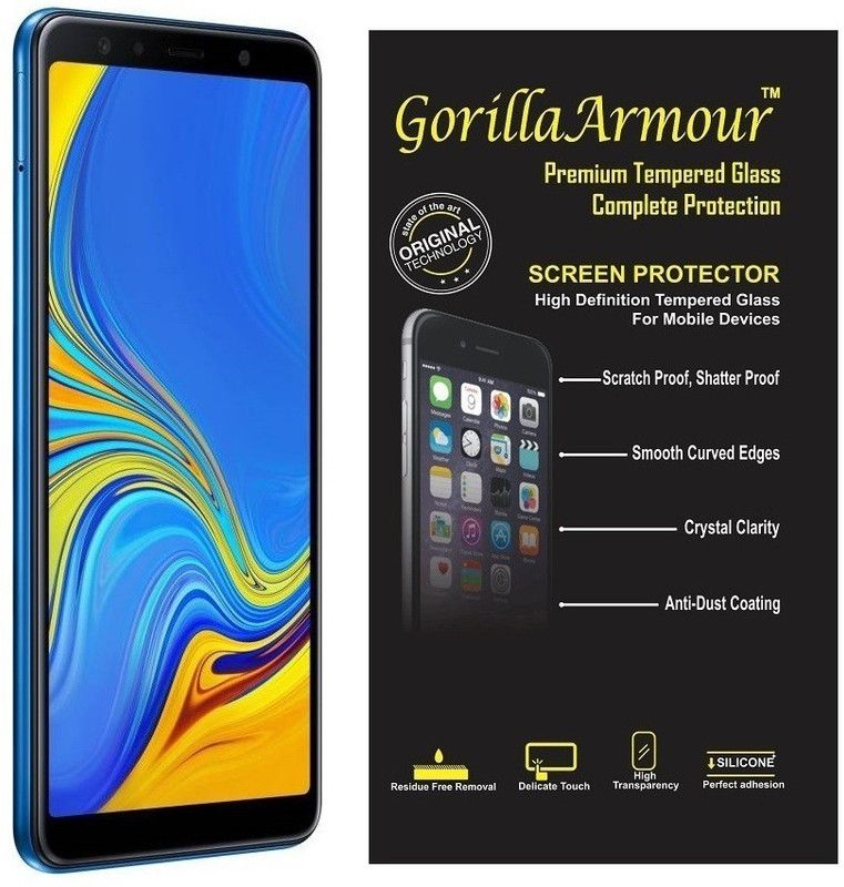 Gorilla Armour Impossible Screen Guard for Samsung Galaxy J6 Plus  (Pack of 1)
