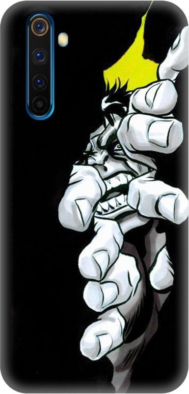 #Uncultured Back Cover for Realme 6, Realme 6i - Angry Hulk Print  (Multicolor, Hard Case, Pack of: 1)