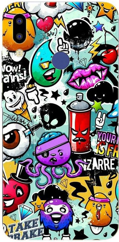 METOO Back Cover for Tecno Camon i Air 2 Plus  (Multicolor, Dual Protection, Silicon)