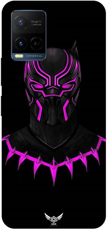 THE NARAYANA COLLECTIONS Back Cover for VIVO Y33t-V2146-BLACK,PANTHER,TIGER,TENDUAA,LEOPARD  (Multicolor, Hard Case)