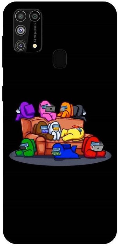 URCHIN Back Cover for Samsung A21sAmong us, AmongUS, Among us game, Game  (Multicolor, Shock Proof, Pack of: 1)