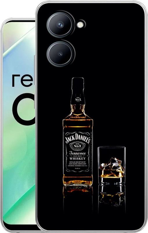 Selfless Back Cover for Oppo Realme C33  (Black, Silicon, Pack of: 1)