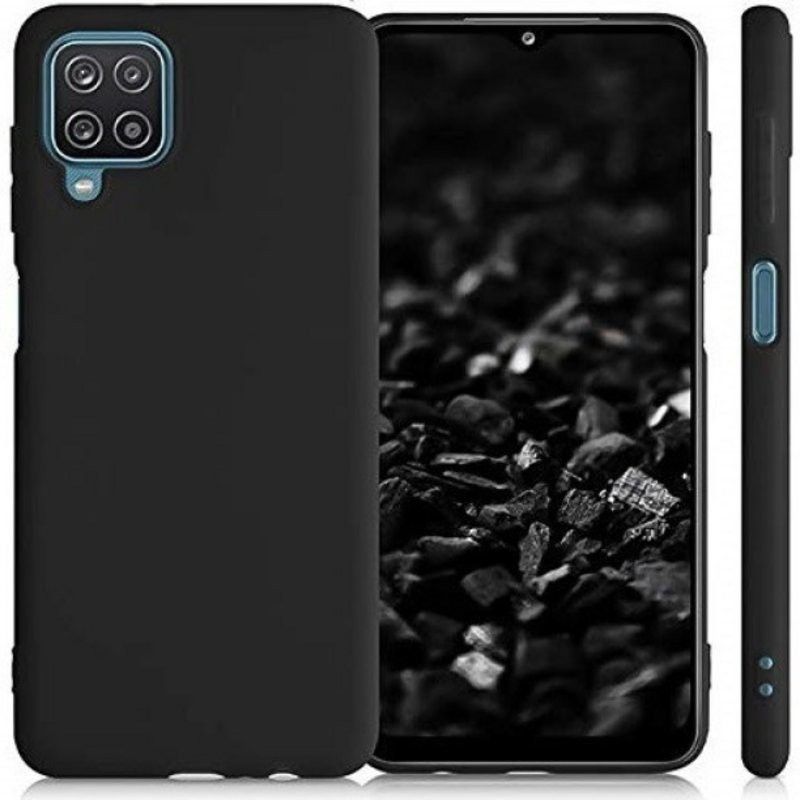 Skcase Pouch for Samsung Galaxy A12, Samsung Galaxy M12  (Black, Matte Finish, Pack of: 1)