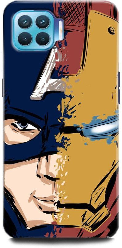 Afterglow Back Cover for Oppo F17 Pro IRON MAN, LOVE YOU 3000, SUPERHERO, TONY STARK, MARVAL, COMIC  (Multicolor, Shock Proof, Pack of: 1)