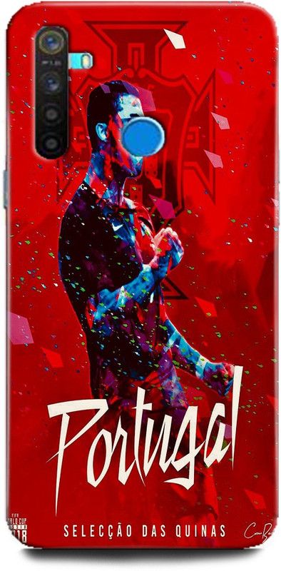 WallCraft Back Cover for Realme Narzo 10, RMX2040 CRISTIANO, RONALDO, CR-7, REAL MADRID, FOOTBALL, JERSEY, SPORTS  (Multicolor, Dual Protection, Pack of: 1)