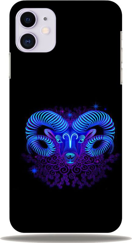 LETAPS Back Cover for iPhone 11  (Black, Hard Case)