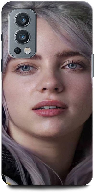ORBIQE Back Cover for OnePlus Nord 2 5G BILLIE ELISH, SINGER, AMERICAN SINGER  (Multicolor, Hard Case, Pack of: 1)