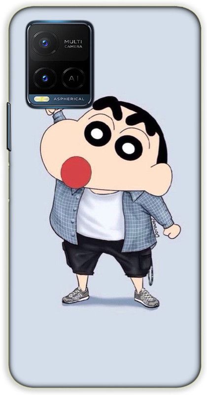 iprinto Back Cover for Vivo Y21,V2111, Vivo Y33s,V2109 shinchan Back Cover  (Multicolor, Hard Case)