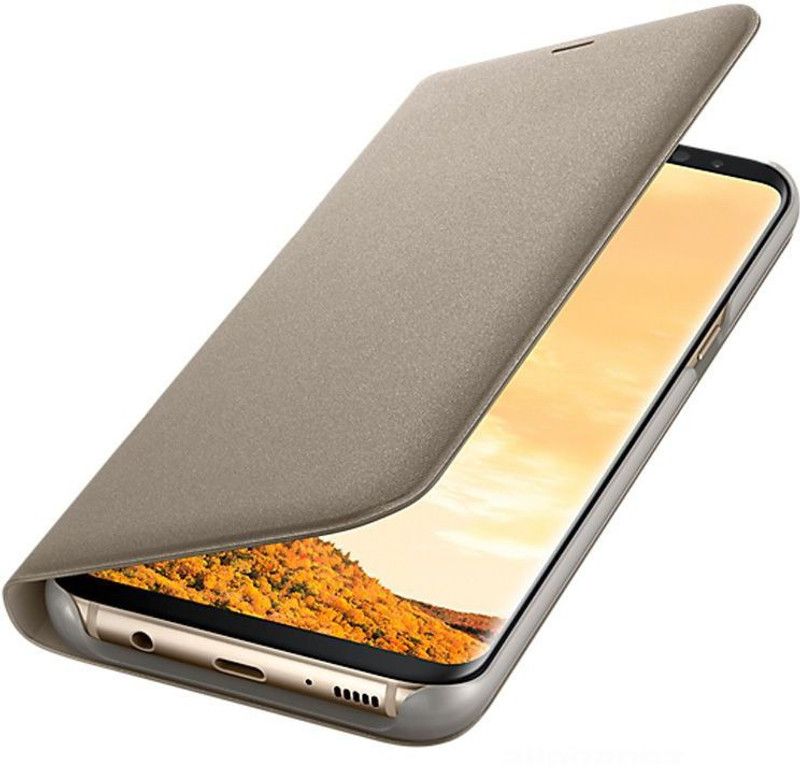 Elica Flip Cover for Samsung Galaxy J7 Max  (Gold, Shock Proof, Pack of: 1)