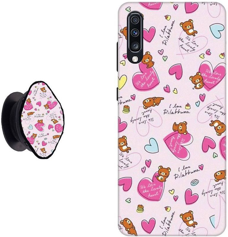 My Swag Back Cover for Samsung Galaxy A30s  (Pink, Cases with Holder, Pack of: 2)