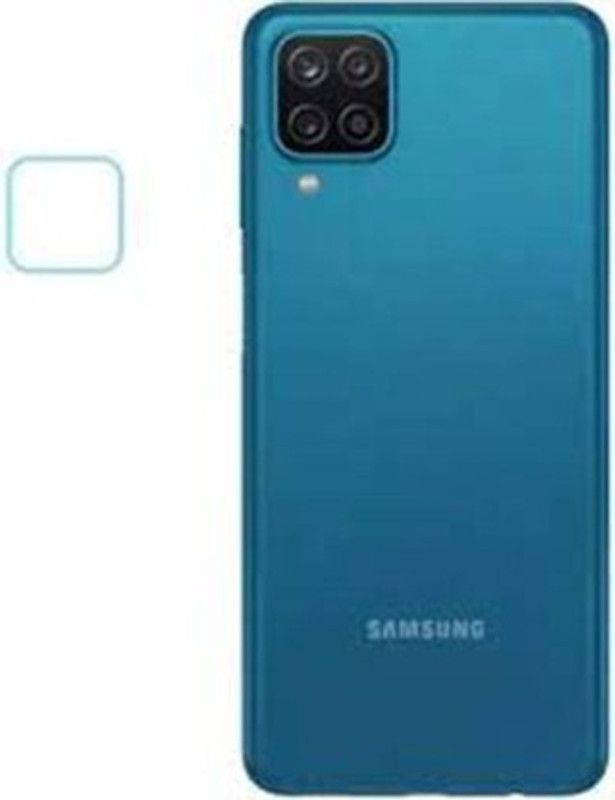 lazzy in hub Back Camera Lens Glass Protector for Samsung Galaxy A12  (Pack of: 1)