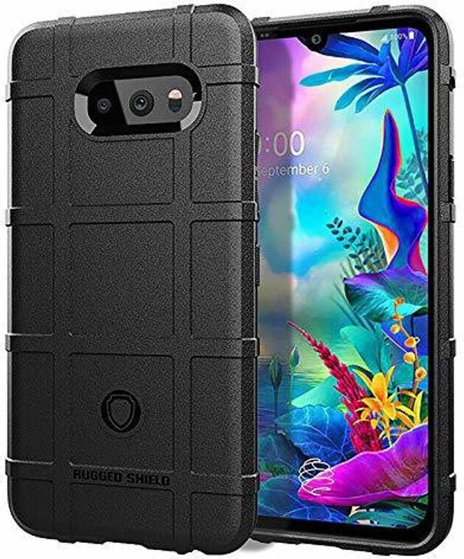 Elica Back Cover for LG G8X ThinQ  (Black, Shock Proof, Pack of: 1)