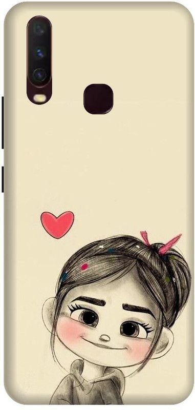 URCHIN Back Cover for vivoY12  (Beige, Shock Proof, Pack of: 1)