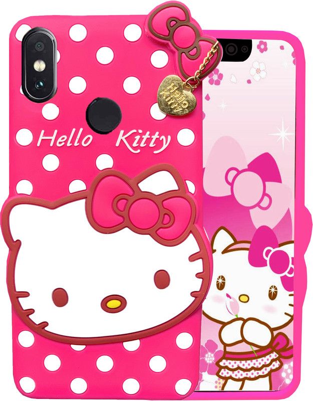 EmptyMinds Back Cover for Mi Redmi 6 pro  (Pink, Grip Case, Pack of: 1)