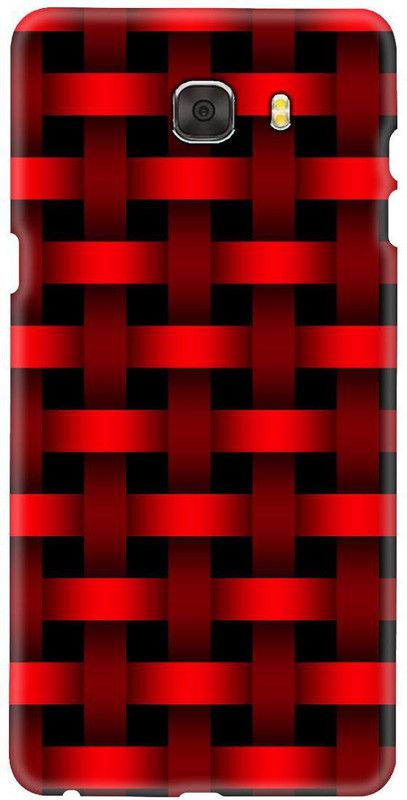 Smutty Back Cover for Samsung Galaxy C7 Pro, SM-C7010, SM-C701F, SM-C7018 - Red Sack Print  (Multicolor, Hard Case)