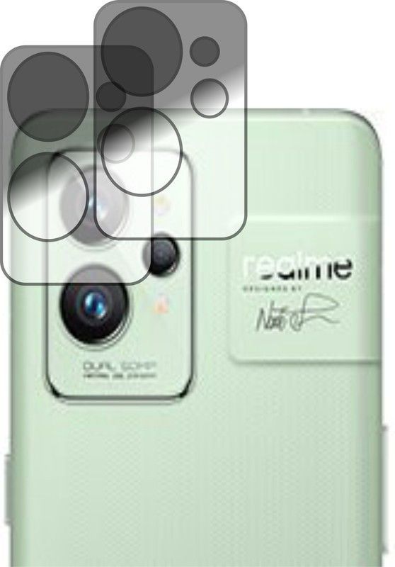 Transparent Back Camera Lens Glass Protector for Aii Realme GT2 Pro  (Pack of: 2)