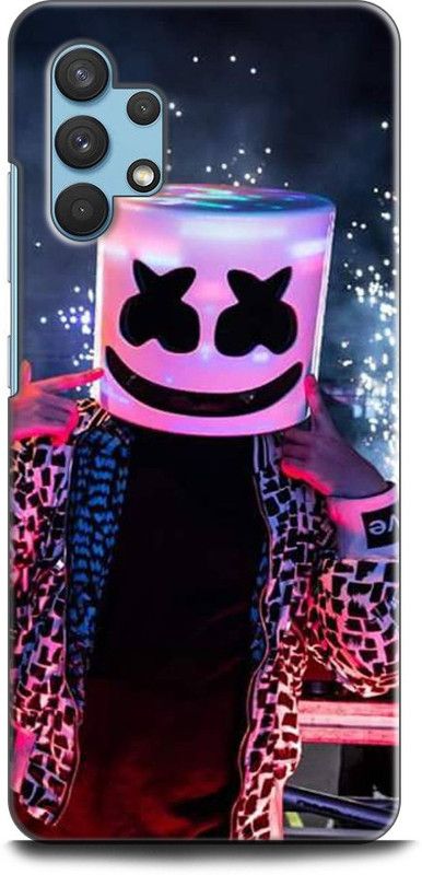 Afterglow Back Cover for SAMSUNG Galaxy A32 MARSHMELLO, EDM, DJ, FAMIOUS, MARSHMELLO, SINGER  (Multicolor, Shock Proof, Pack of: 1)