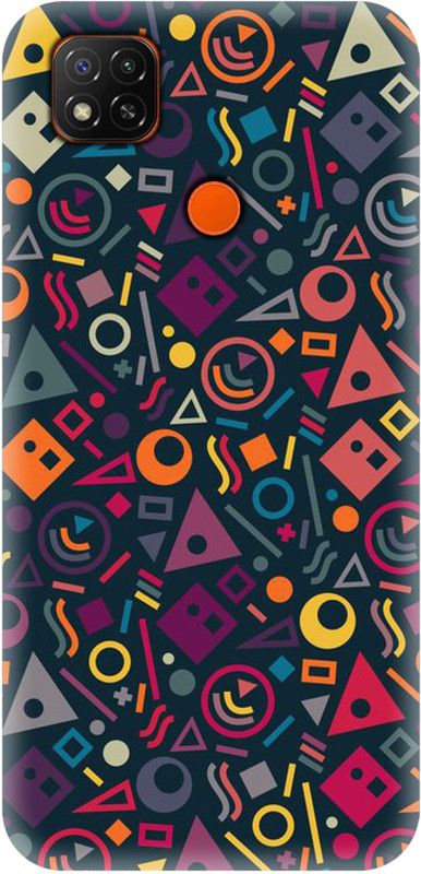 Smutty Back Cover for Mi Redmi 9, M2006C3MII, M2004C3MI - Color Doodle Print  (Multicolor, Hard Case, Pack of: 1)