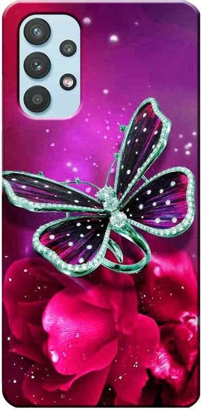 Auqueno Back Cover for Samsung Galaxy A23 2575  (Multicolor, Dot View, Silicon, Pack of: 1)