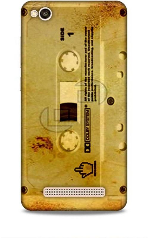 Keviv Back Cover for Mi Redmi 4A  (Beige, 3D Case, Pack of: 1)