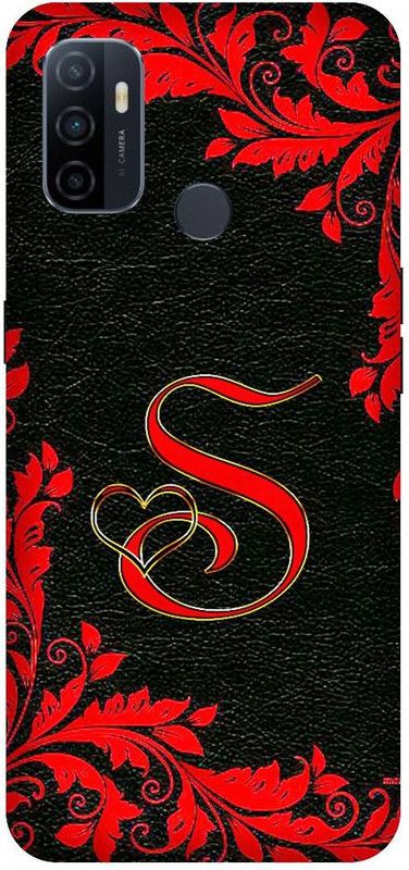 SSMORYA Back Cover for OPPO A53, S Red text Multicolour Printed  (Multicolor, Hard Case, Pack of: 1)
