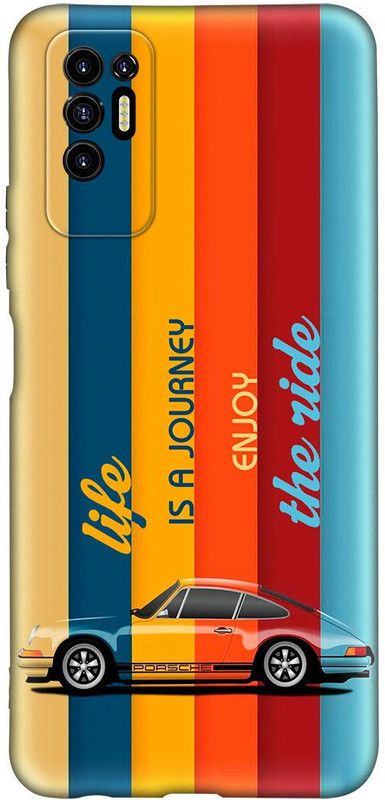 PrintWoodies Back Cover for TECNO POVA 2  (Multicolor)
