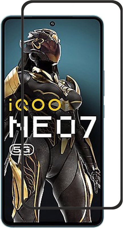 NSTAR Edge To Edge Tempered Glass for iQOO Neo 7 5G, iQOO Neo 7 5G (6.44)  (Pack of 1)