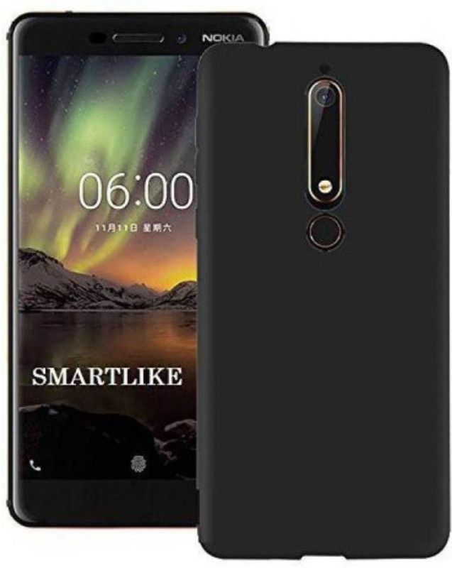 Faybey Back Cover for Nokia 5.1  (Black, Shock Proof, Pack of: 1)