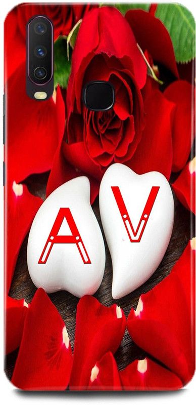 MP ARIES MOBILE COVER Back Cover for Vivo Y12,1904,A Loves V Name,A Name, V Letter, Alphabet,A Love V NAME  (Multicolor, Hard Case, Pack of: 1)