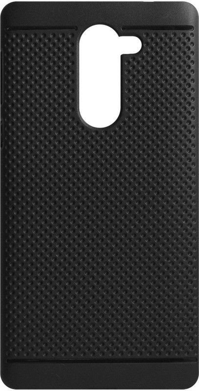 ACM Back Cover for Honor 6x  (Black, Cases with Holder, Silicon, Pack of: 1)