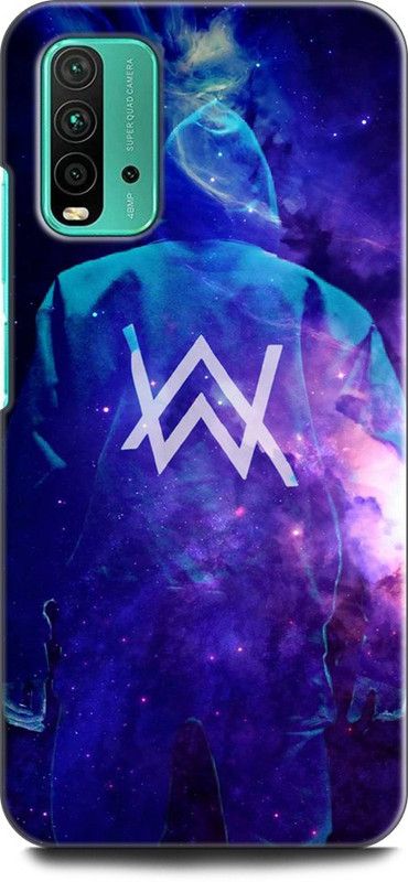 INDICRAFT Back Cover for REDMI 9 Power ALAN WALKER, FADED, MUSIC, GALAXY, EDM  (Multicolor, Dual Protection, Pack of: 1)