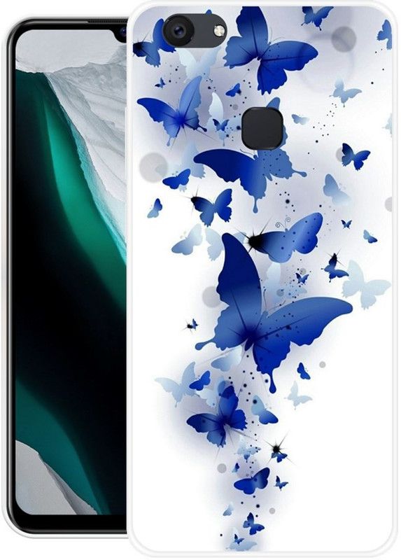 PictoWorld Back Cover for VIVO V7 Plus  (Multicolor, Grip Case, Silicon)