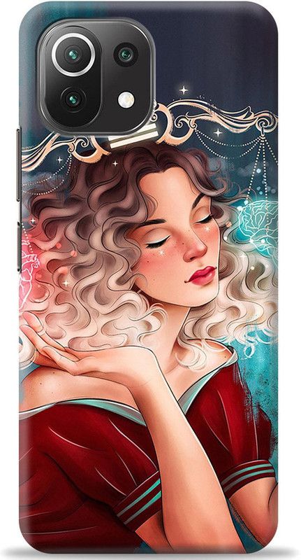 Swagr Back Cover for Mi 11 Lite  (Multicolor, Shock Proof, Pack of: 1)