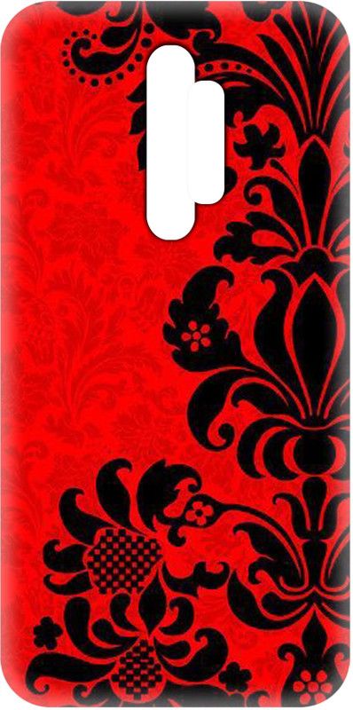 Smutty Back Cover for Realme X2 Pro, RMX1931 - Floral Black Print  (Multicolor, Hard Case, Pack of: 1)