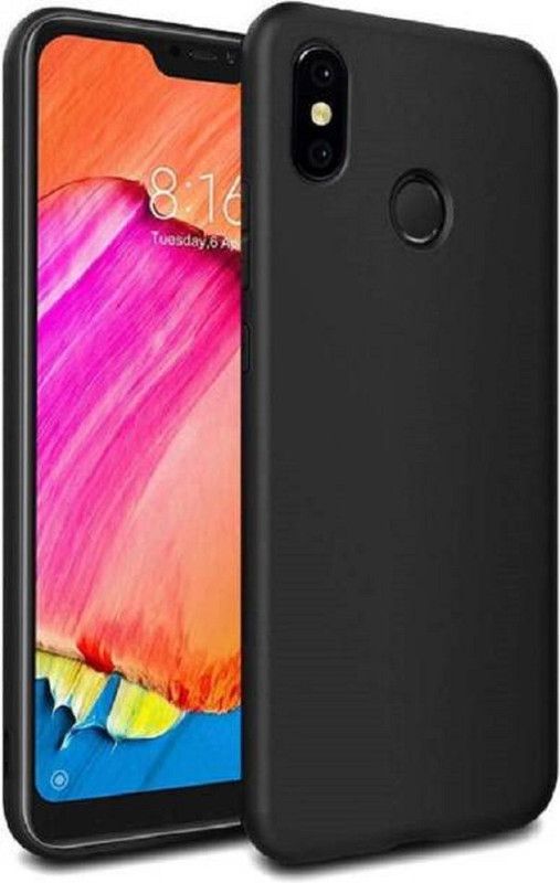 Sarju Back Cover for Mi Redmi Note 5 Pro  (Black, Grip Case, Pack of: 1)