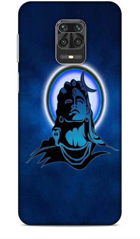 CRAFTARA Back Cover for MI Note 9 Pro  (Blue, Black)