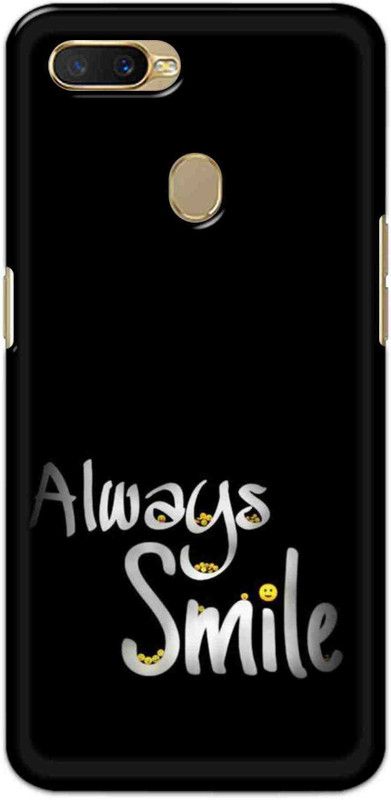 Alve Back Cover for Oppo A5s  (Black)