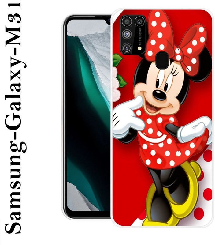 Sswastik Back Cover for Samsung Galaxy M31  (Multicolor, Grip Case, Silicon)