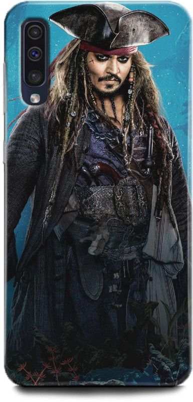 INDICRAFT Back Cover for Samsung Galaxy A50s, jack sparrow, Printed  (Multicolor, Shock Proof, Pack of: 1)
